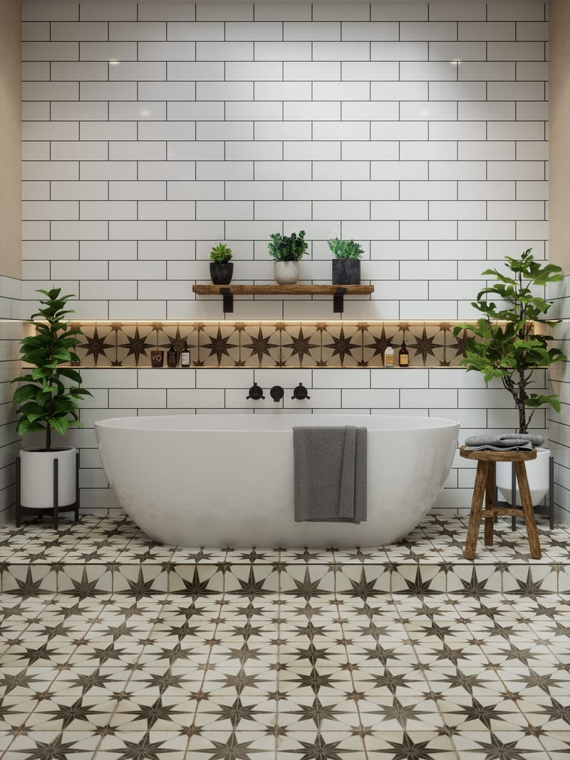 Metropolis Star Tiles 