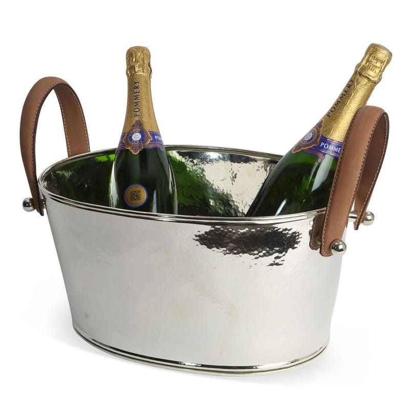 Champagne Bath with Leather Handles (2)