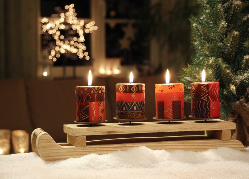 BONGAZI Stumpenkerze 5 x 7 cm