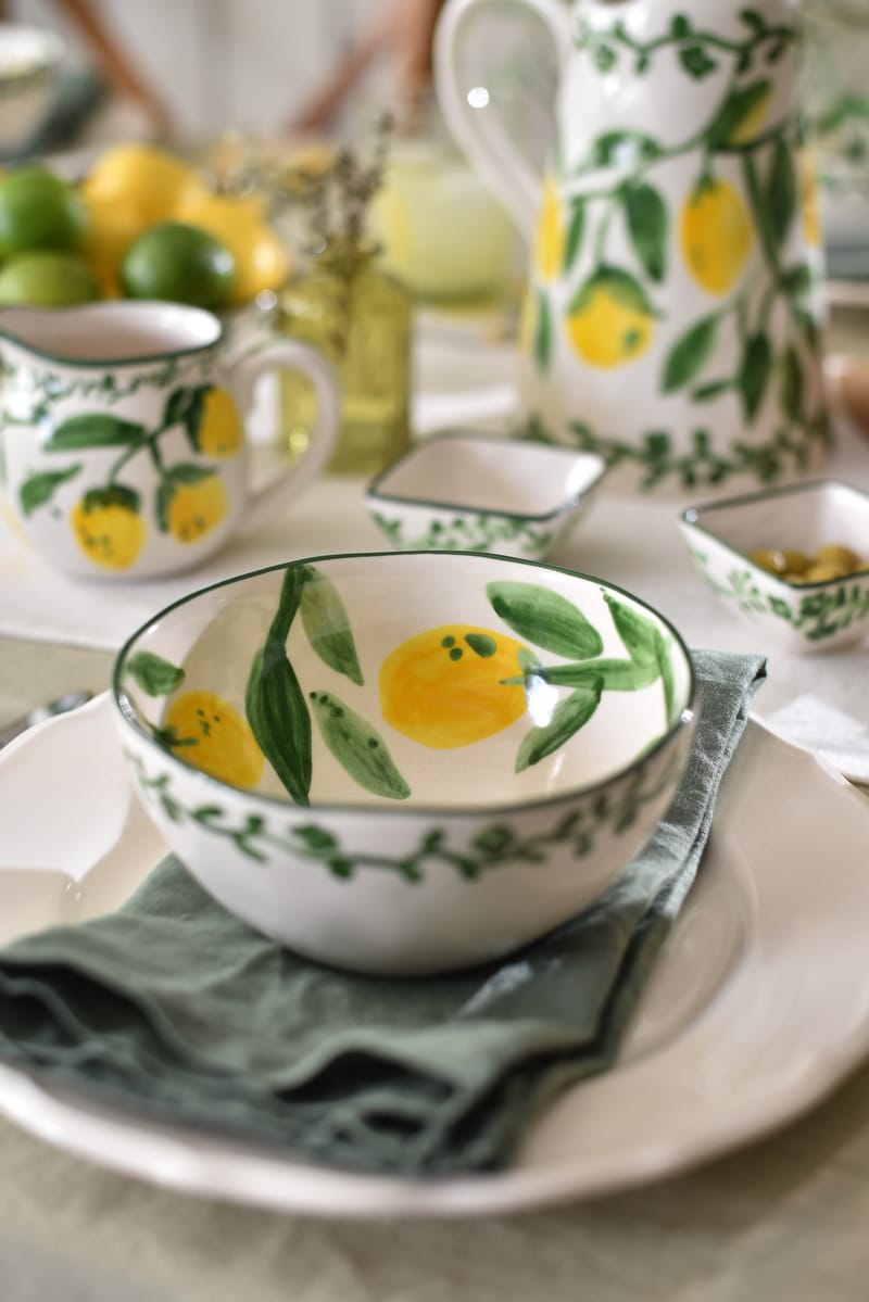Artisan Lemon Stoneware Bowl, Sml, £9.99