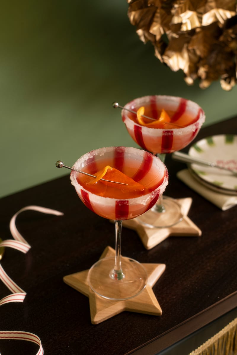 ProCook Christmas 2026 Candy Cane Cocktail Glasses