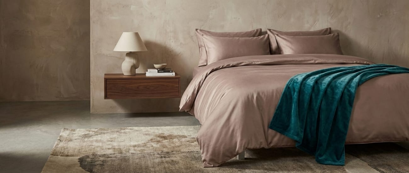 Handmade GOTS Organic Egyptian Cotton Bed Linen - Horizontal