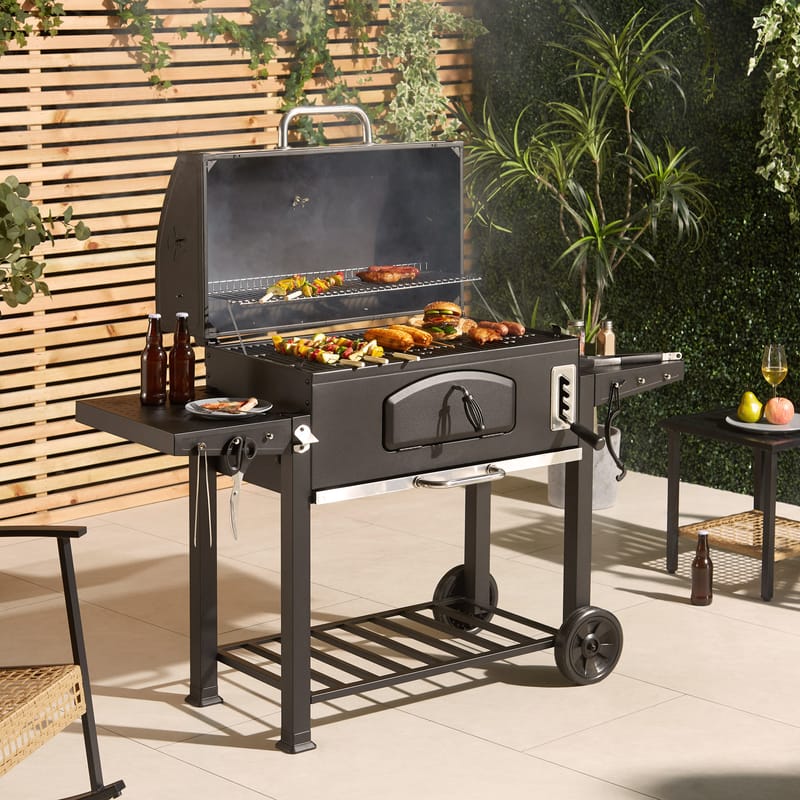 XL American Style Charcoal BBQ Grill