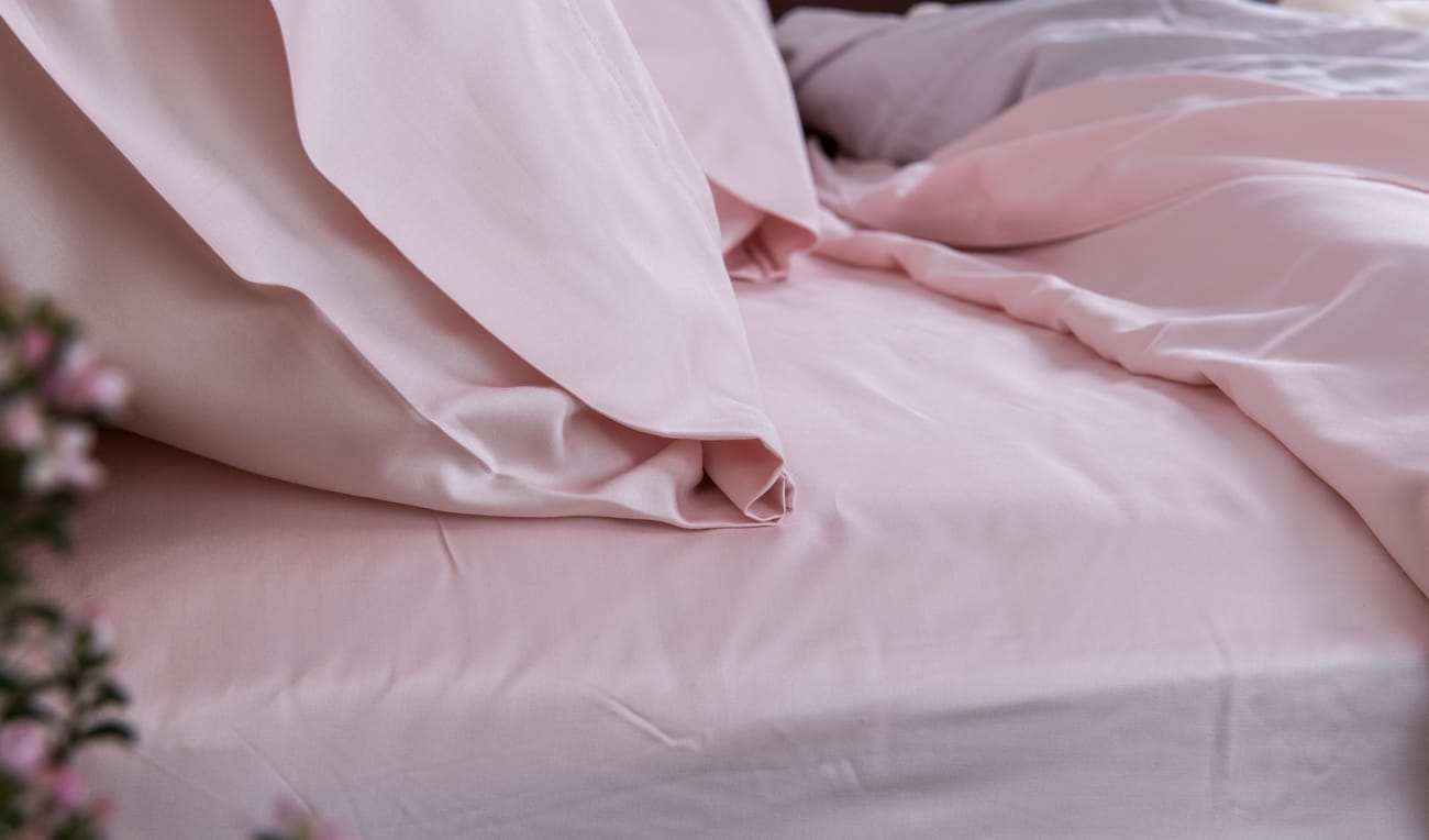Bamboo Sheet Set - Blush Pink