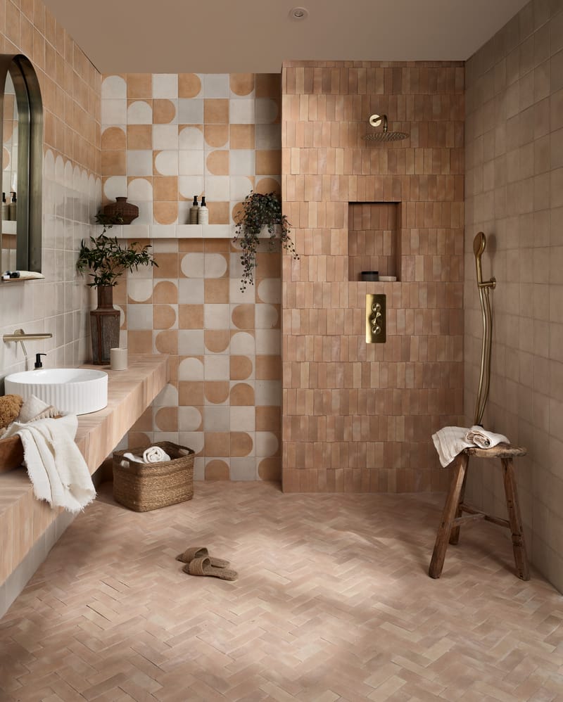 Madinat Cotto Arches Porcelain 15cm x 15cm