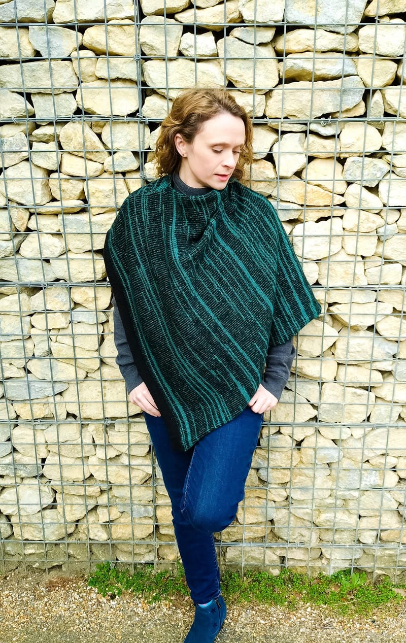 Handmade British & Merino Wool Poncho