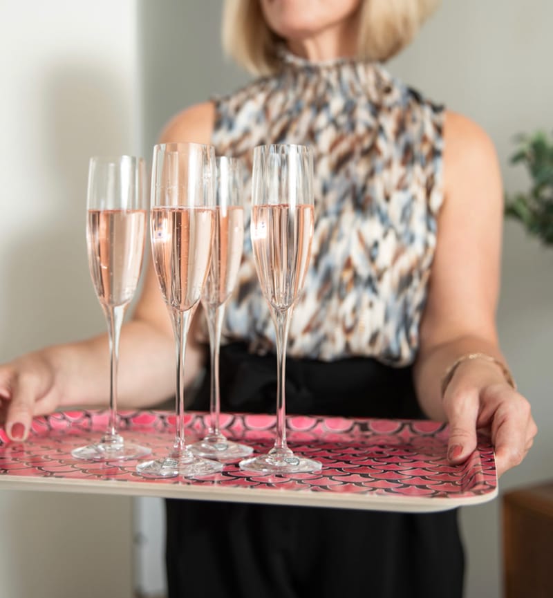 Birch Wood Tray Ida-Lilja by Nina D
