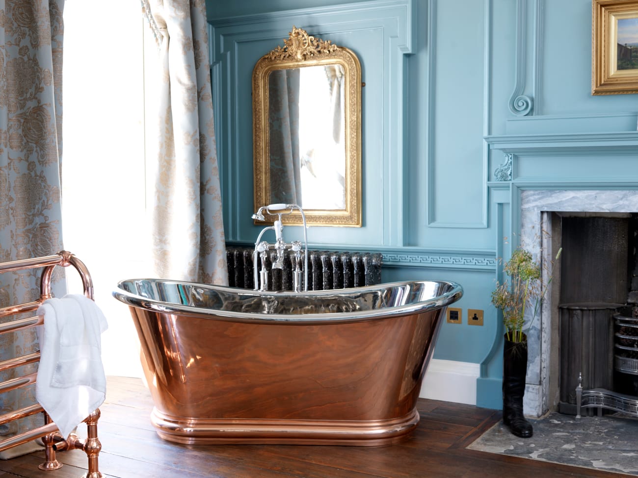Copper Bulle With Nickel Interior Hurlingham Bath