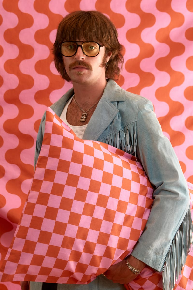 Dragstrip Disco Checkerboard Pillowcase (set of two)