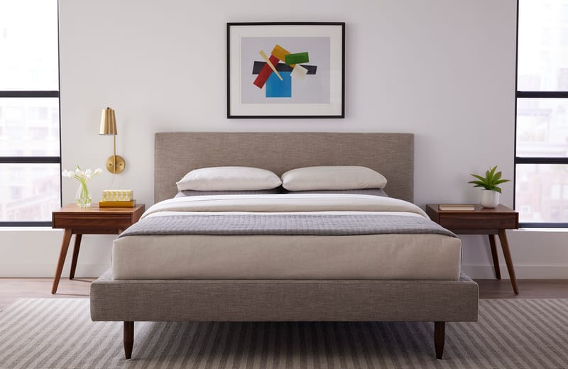 BenchMade Modern Skinny Fat Platform Bed