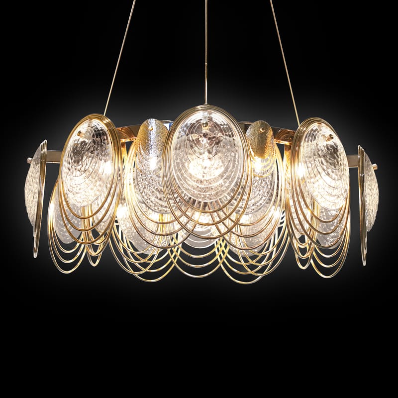 Modern Round Chandelier Inspired By The Sea