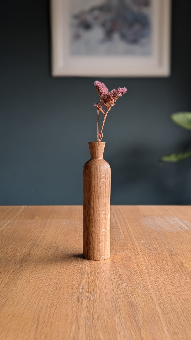 West Kip Bud Vase - Oak