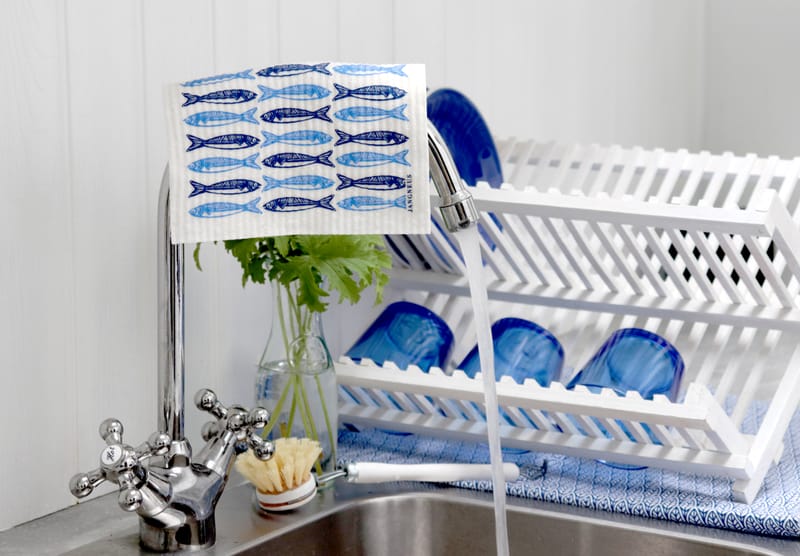 Sardines Swedish Dishcloth