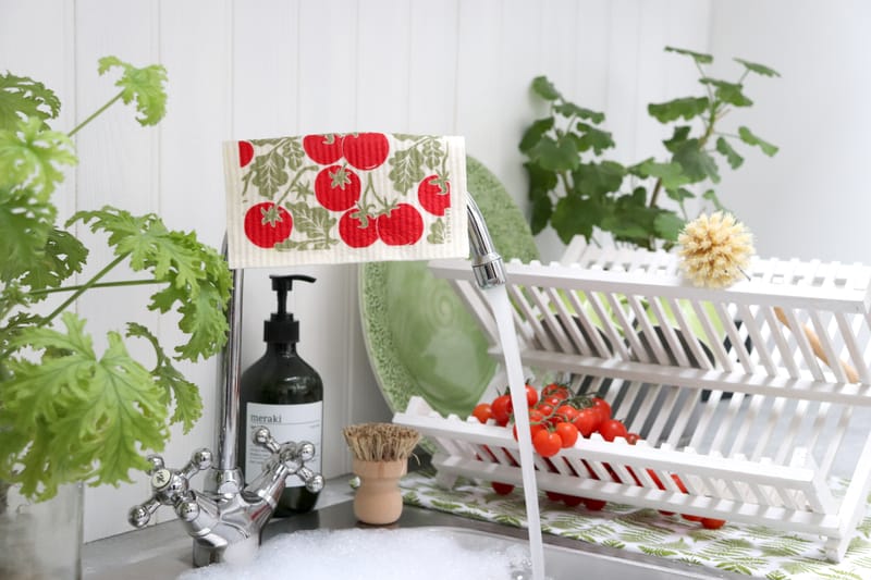 Tomatoes Swedish Dishcloth